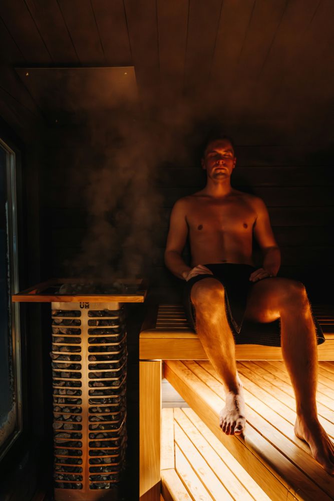 Sauna del gimnasio