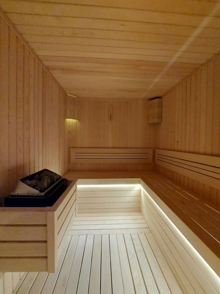 Interior del sauna